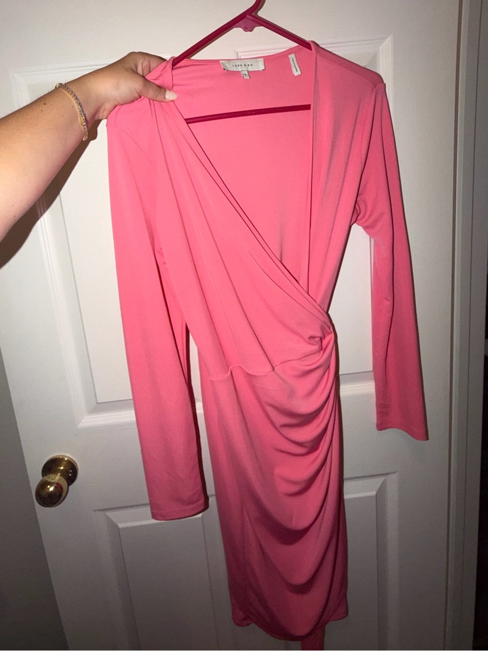 Lark & Ro Wrap Dress
